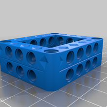 Lego plato surtido haz cuadro juguetes_construccion 3d print model - Mito3D