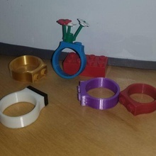 Lego Ring Schmuck Spielzeuge 3d print model - Mito3D
