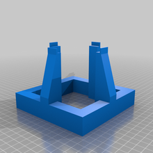 lego Saturne verticale soutien construction_toys 3d print model - Mito3D