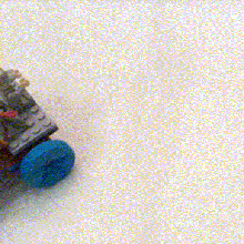 Lego servo binmek yönlü tekerlek robot robotik 3d basılı 3d print model - Mito3D