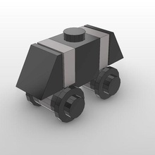lego star wars mouse droid - 3d printing stl file digital instant download 3d print model - Mito3D
