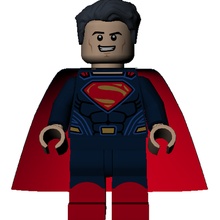 Lego super uomo 3d print model - Mito3D