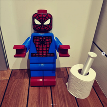 Lego banheiro papel homem Aranha maravilha 3d print model - Mito3D