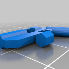 Lego braccio destro attrezzo apice leggende cilindro alimentato pistola cannone mano rimovibile mag revolver 3d stampa 3d print model - Mito3D