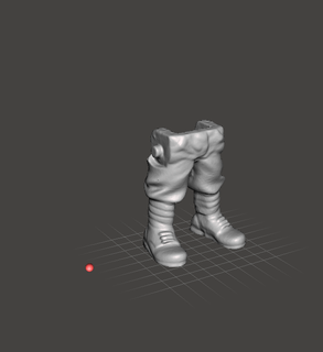 bacaklar ww1 oyun 3d print model - Mito3D