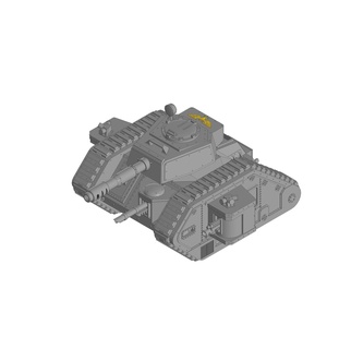 Lehman russ imperial Guardia leman tanque w40k wh40k 3d print model - Mito3D