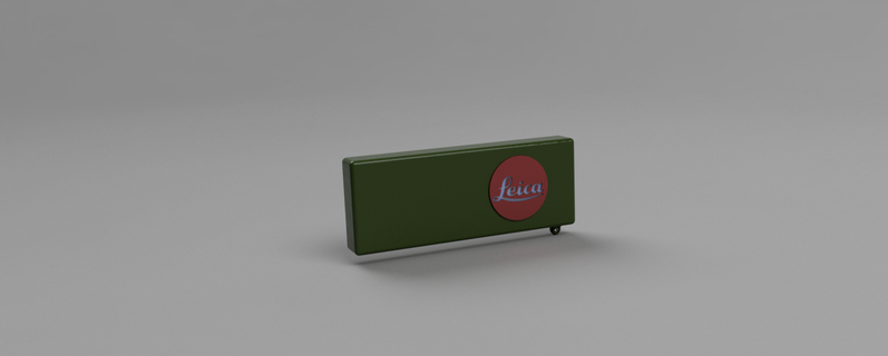 leica lrf range finder lens cap Gadget rangefinder dust cover 3d print model - Mito3D