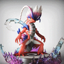 leighton- fan art - pok mon figurine -pokemon 3d print model - Mito3D