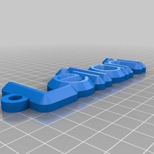 leilani keychain customized organization 3d print model - Mito3D