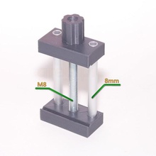 leiterplattenhalter 50 mm tool schraubstock pcb-Halter vice platinenhalter 3d print model - Mito3D