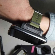 lemfo lem ticwris max nato strap mod t smartwatch watchband parts 3d print model - Mito3D