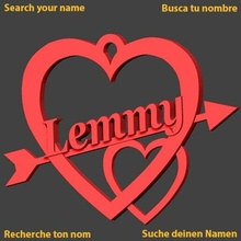 Lemmy Herz Amor Liebe amour Heilige Valentin jch liebe saint valentin Valentinstag Amoureux 3d print model - Mito3D