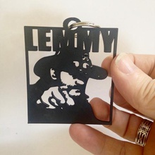 lemmy keychain gadget keyring motorhead snagg music rock 3d print model - Mito3D