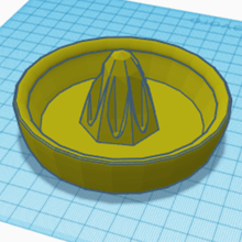 limón exprimidor de la herramienta 3d print model - Mito3D