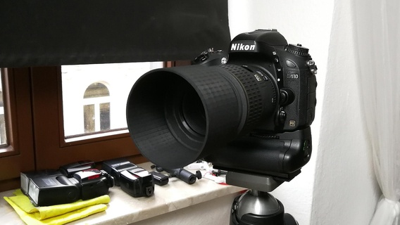 lens hood gegenlichtblende 58 mm 105 mm tele 2 versions  3d print model - Mito3D