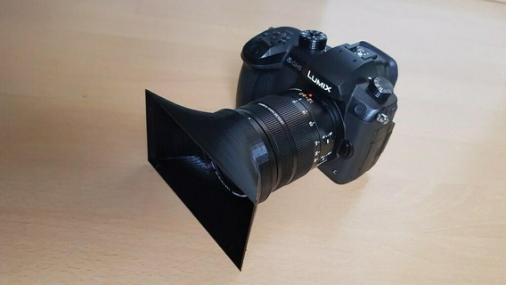 Linse Kapuze panasonic Lumix gh5 Leica 12 60mm 3d print model - Mito3D