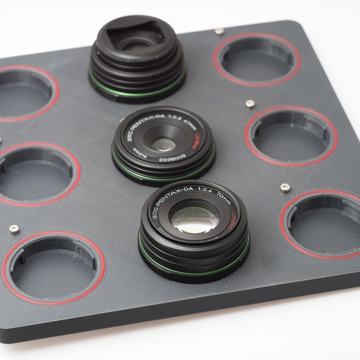obiettivo rack pentax k-mount gadget la fotocamera 3D print model - Mito3D
