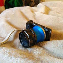 lente m42 sony nex e-mount cuerpo del adaptador gadget de la cámara retro fotografía 3d print model - Mito3D