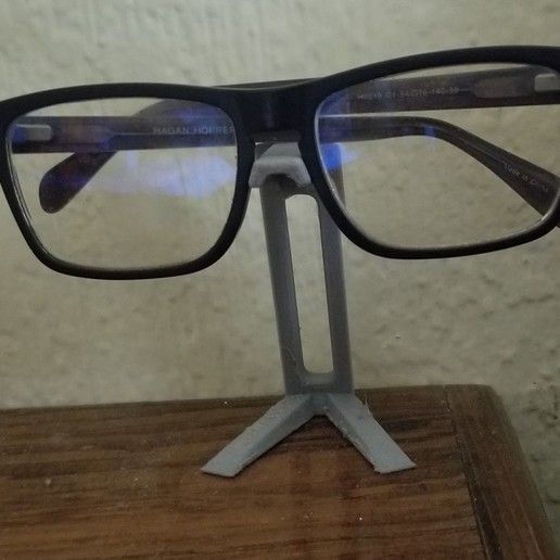 lente ficar pé óculos lentes 3D print model - Mito3D