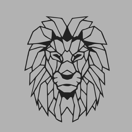 leon lion animal 3D Print Details