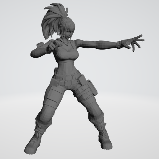 leona Rey luchadores xv 3D print model - Mito3D