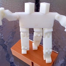 leonardo robô teamteamusa jogo favorito brinquedo até modelo de robôs 3d print model - Mito3D