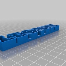 Leonie personalizzato sculture 3d print model - Mito3D