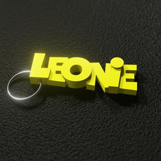 leonie - keyring Gadget keychain 3d print model - Mito3D