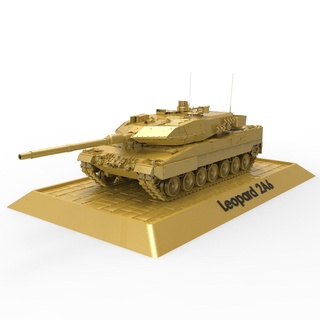 leopard 2a6 main battle tank Game german army nato panzer ready to print 3d print model - Mito3D