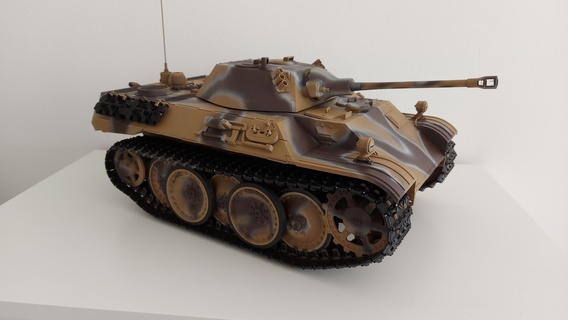 Leopard vk 1602 rc 1 10 Modell Wagen Panzer Spielzeug Geschichte Armee Spiel ww2 Militär 3d print model - Mito3D