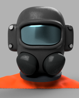 lethal company - helmet 3d model 3d print model - Mito3D