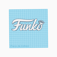 letras da marca funko a arte palabras pop 3d print model - Mito3D