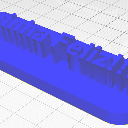 letreiro 3d placa enfeite carinha feliz 3D print model - Mito3D