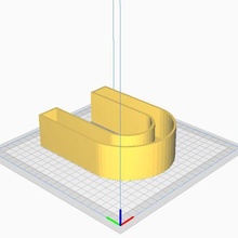 letra 3d print model - Mito3D