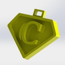 carta joalheria pingentes 3d print model - Mito3D
