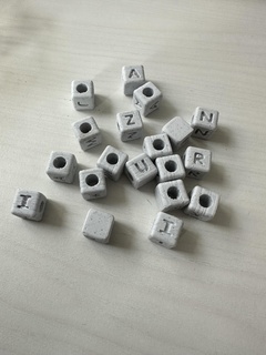 letter beads - z 3d print model - Mito3D