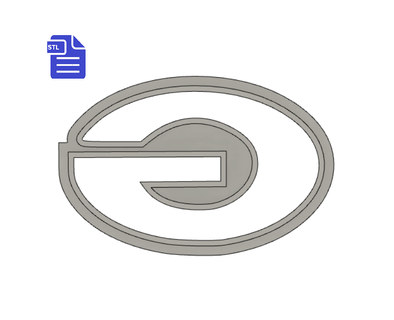 letter g cookie cutter stl file alphabet capital initial name 3d print model - Mito3D