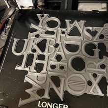 letters a-z 3d print model - Mito3D