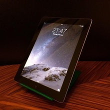 3 level ipad2 stand gadget apple ipad tablet 3d print model - Mito3D