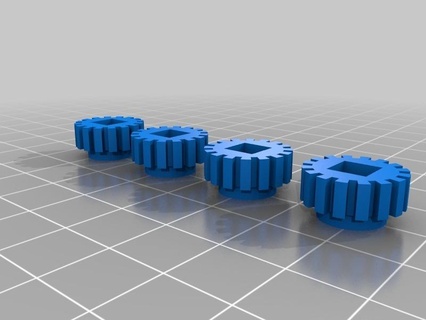 leveling knob replicator  3d print model - Mito3D