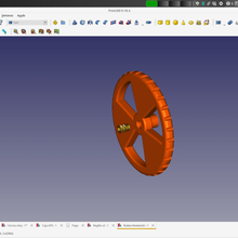 leveling wheel anycubic i3 mega 3d_printer_parts 3d print model - Mito3D