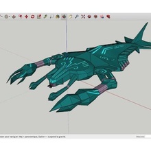 o leviatã de atlantis vários 3d print model - Mito3D