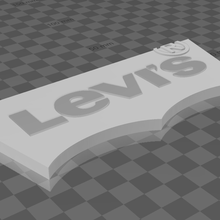 levis logo levi's fashion 3d print model - Mito3D