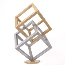 levitating cube - tensegrity art levitation 3d print model - Mito3D
