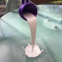 levitating cup 3d print model - Mito3D