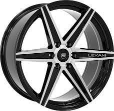 lexani wheels savage 6 spoke real rims wheel rim tire tyre model 3d print model - Mito3D