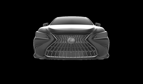 lexus es300h premium 2022 auto car cars 3d print model - Mito3D