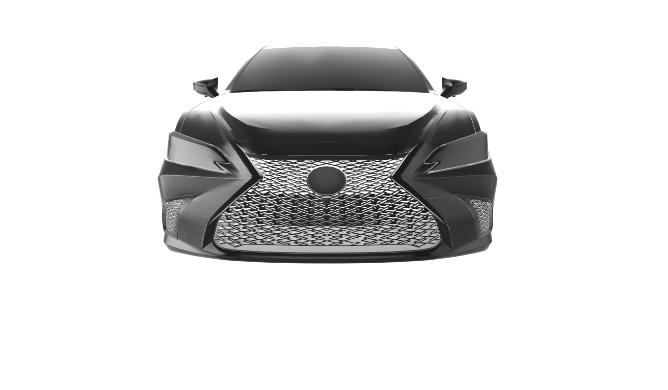 Lexus es350 f sport 2021 auto coche vehiculo coches 3D print model - Mito3D