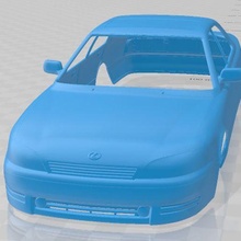 Lexus 1992 imprimable corps voiture Jeu fente scalextric tamiya rc miniz loisir micro 3d print model - Mito3D