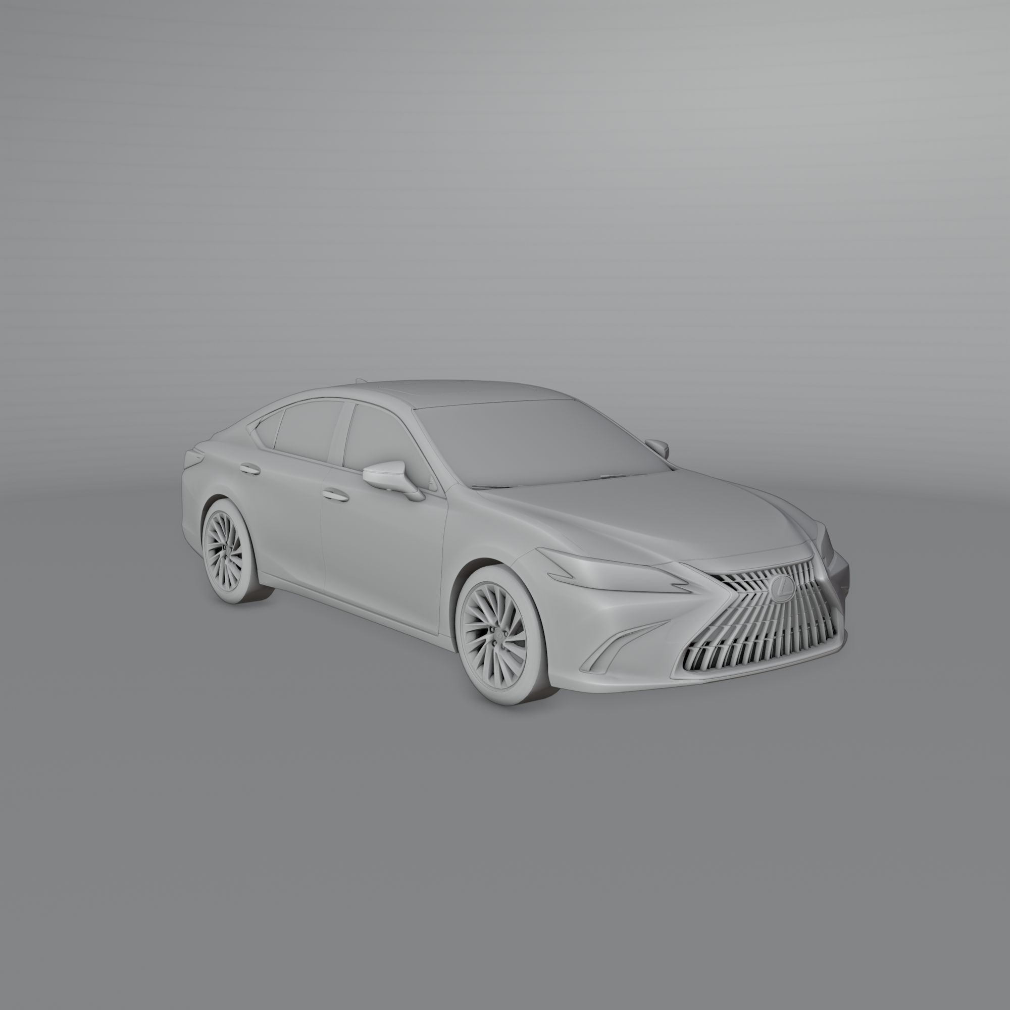 Lexus es 300h 2022 3D print model - Mito3D